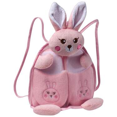 Bild von Macma Freizeitrucksack Kinderrucksack / mit Waschhandschuh, Badeschwamm und Hausschuhe