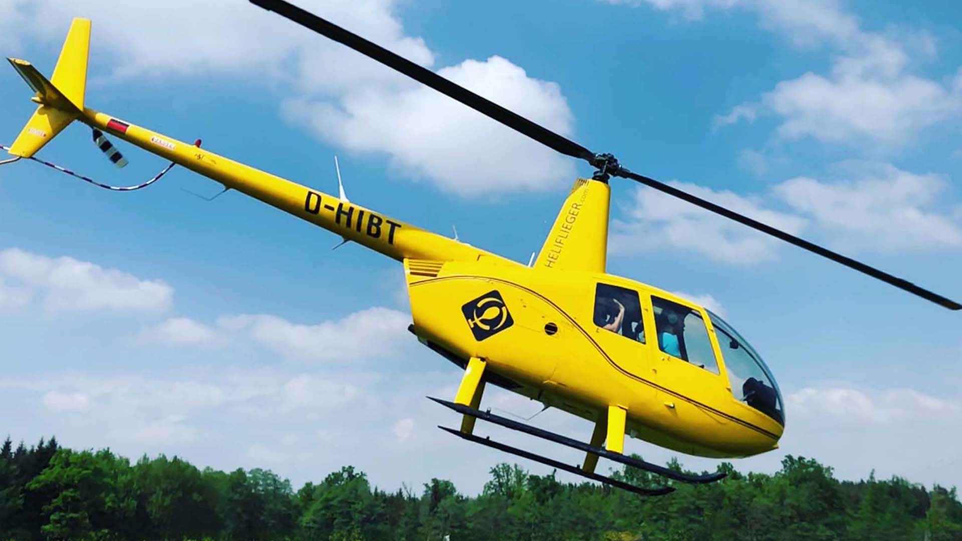 Bild von Hubschrauber Rundflug Eggenfelden (30 Min.)