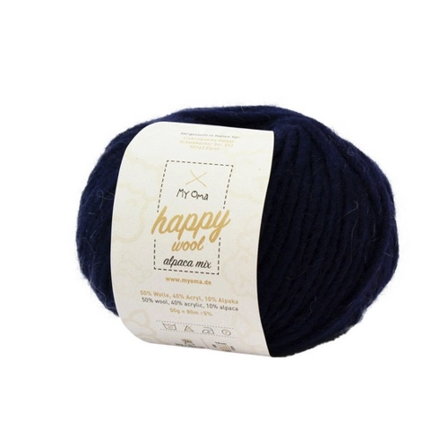 Bild von MyOma Alpacawolle Happy Wool Alpaca Mix - Vielseitige Wolle für kreative Projekte