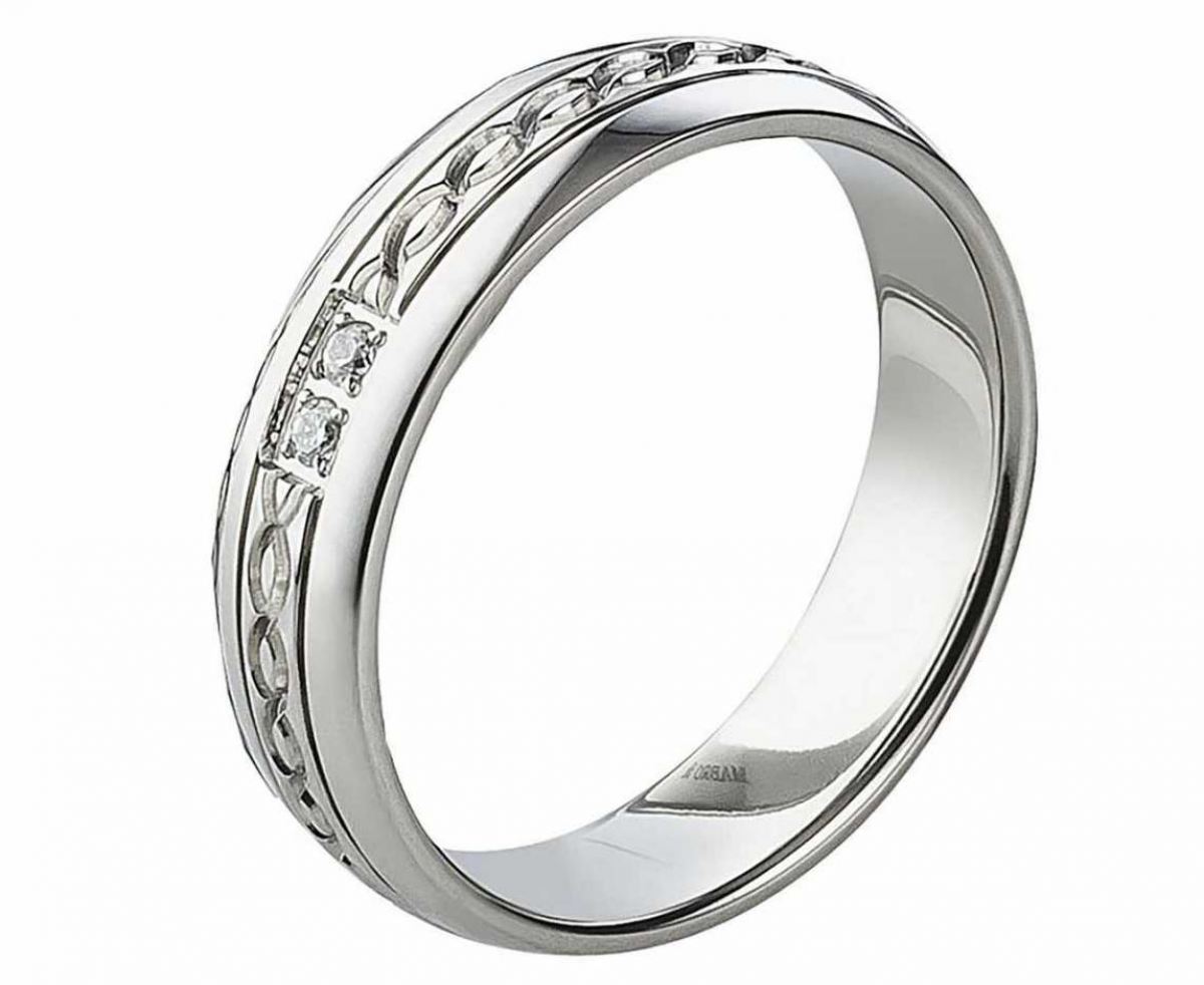 Bild von Damenring Edelstahl AB1016