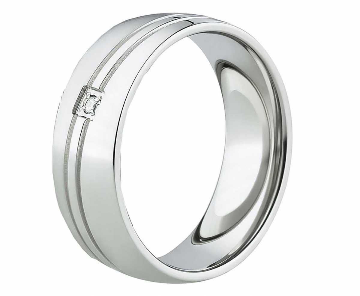 Bild von Damenring Edelstahl AB1130