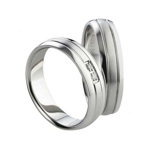 Bild von Partnerringe Titan AB674-AB675 von Mabro Steel