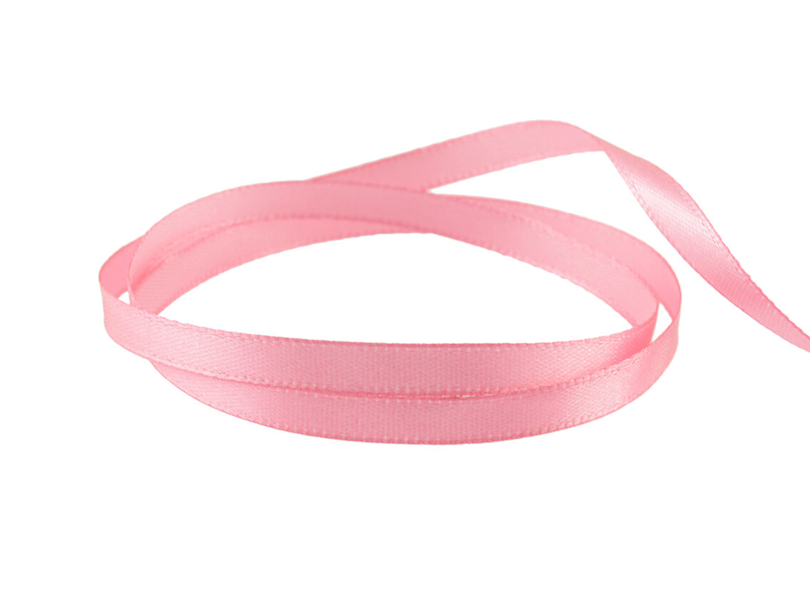 Bild von Satinband in rosa 6 mm 20 m