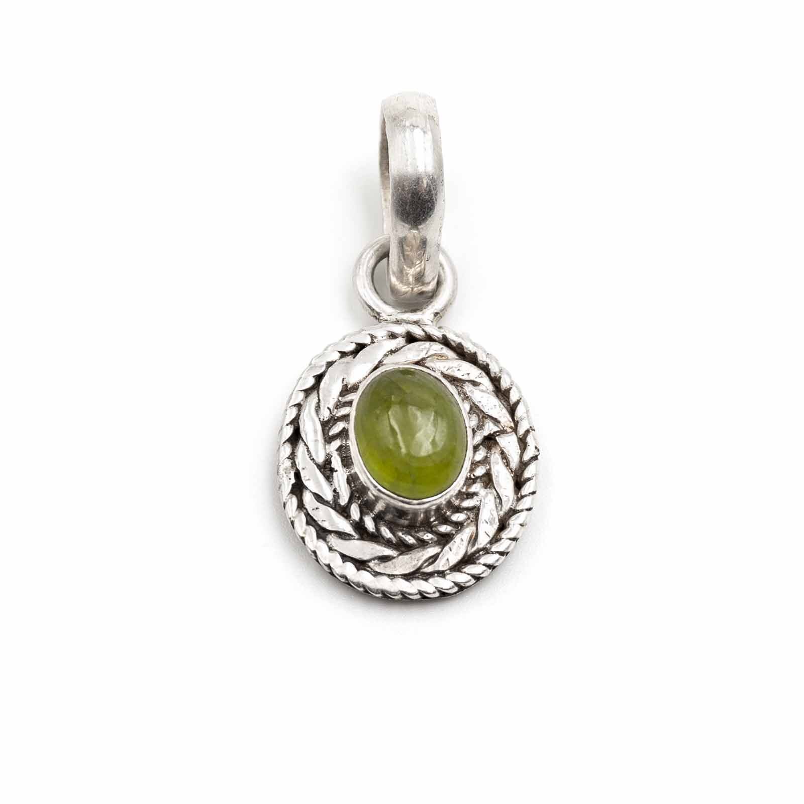 Bild von Anhänger Peridot aus 925 Silber 1 Stück
