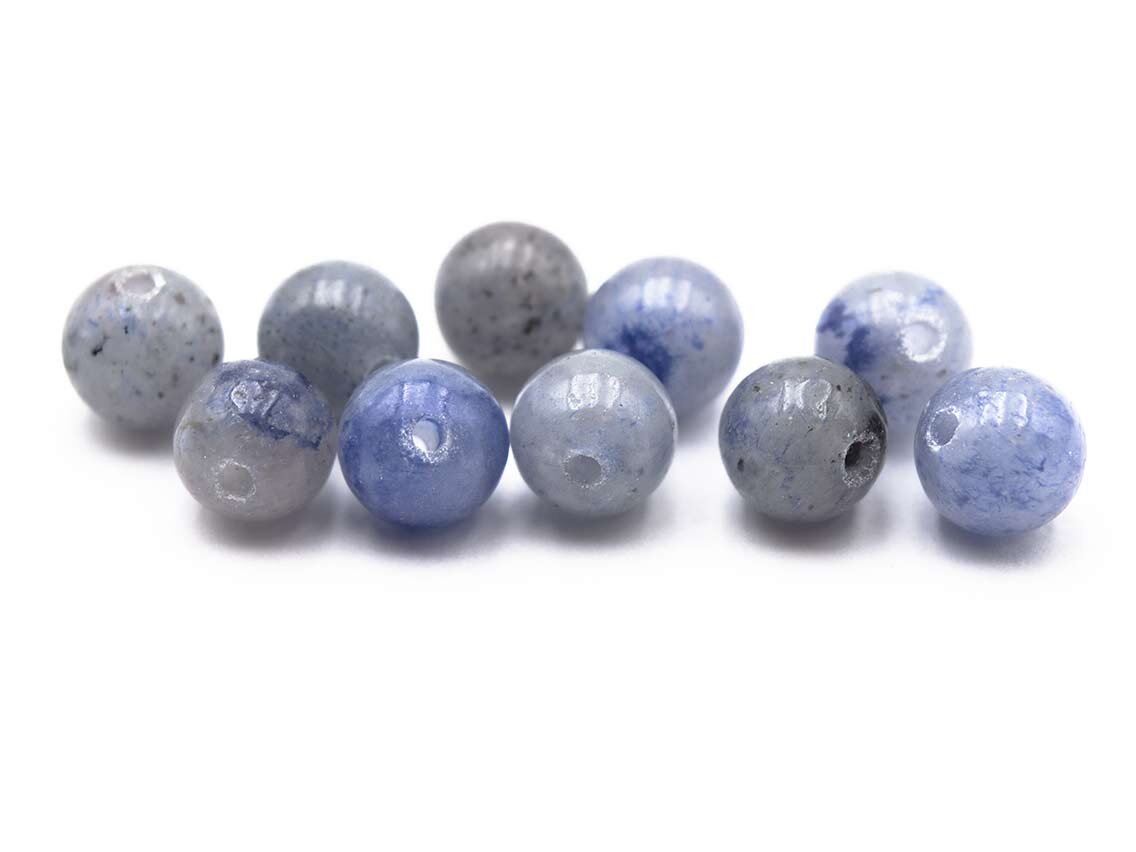 Bild von Perlen aus natürlichem Aventurine 6 mm 10 Stück