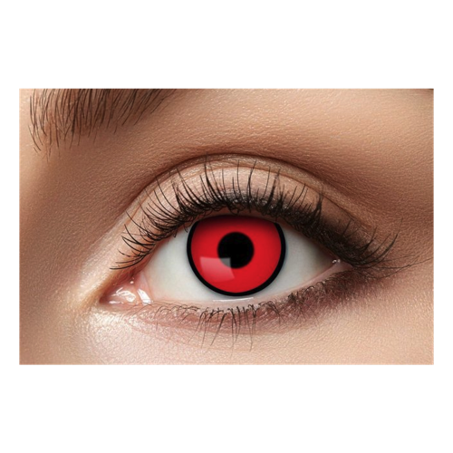 Bild von Eyecatcher Jahreslinsen Red Manson – Rote Kontaktlinse mit Sehstärken