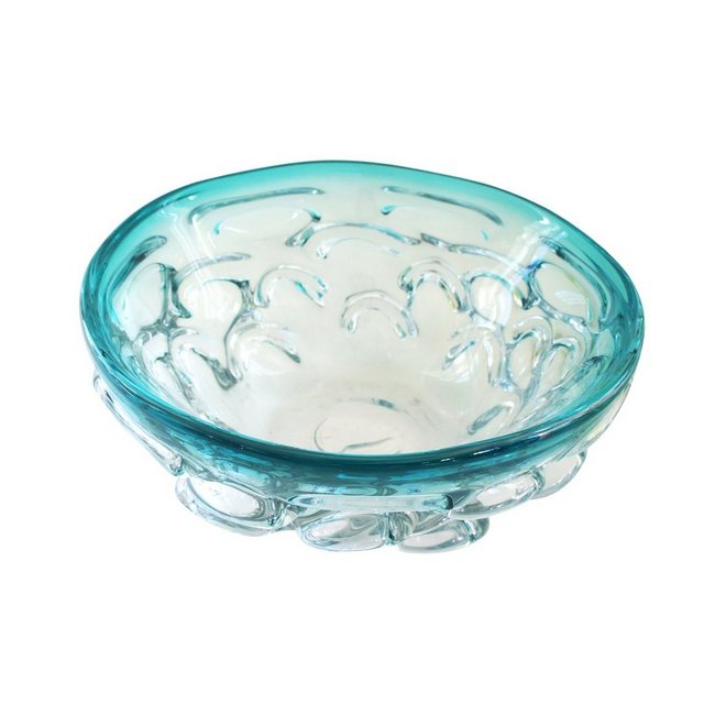 Bild von NTK-Collection Dekoschale Glasschale Aqua Ceres (Stück, 1 St)