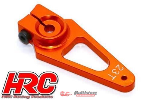 Bild von HRC Racing Servohebel Speziel Flugzeug Aluminium Clamp Typ 40mm Lang einarmig 23Z (Sanwa / Ko Propo / JR) / HRC41251-40