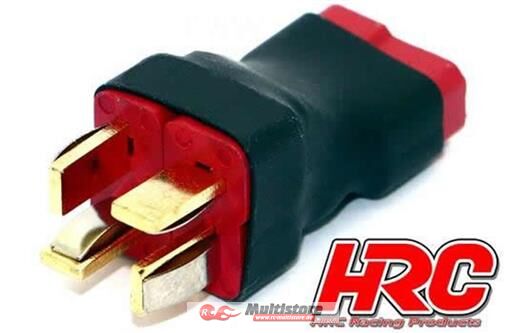 Bild von HRC Racing Adapter für 2 Akkus in Serie Kompakte Version Ultra T (Dean's Kompatible) Stecker / HRC9174C