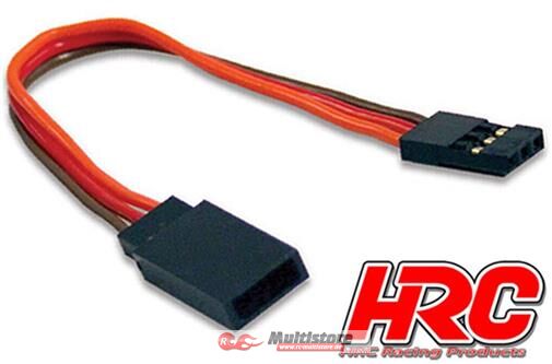 Bild von HRC Racing Servo Verlängerungs Kabel Männchen/Weibchen JR typ 10cm Länge / HRC9240