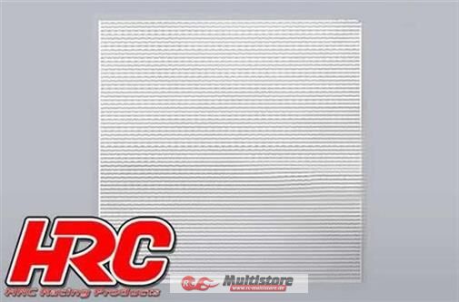 Bild von HRC Racing Rostfreier Stahl modifiziert Gitter von Luftzufuhr 100x100mm Mixy Silber / HRC25401D