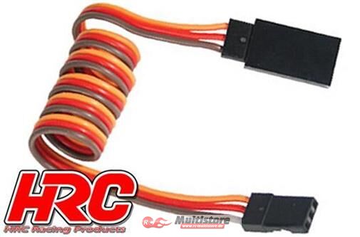 Bild von HRC Racing Servo Verlängerungs Kabel Männchen/Weibchen JR typ 40cm Länge / HRC9243