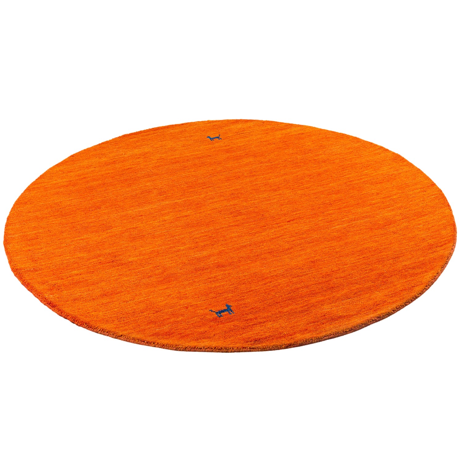 Bild von Pergamon Wollteppich Natur Teppich Indo Nepal Gabbeh Shiva Rund, Rund, Höhe: 10 mm
