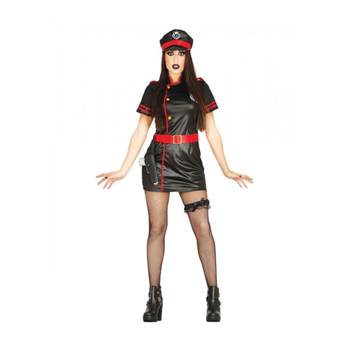 Bild von Horror-Shop Gothic Fetisch Military Uniform Damenkostüm für CSD & Erotik Partys