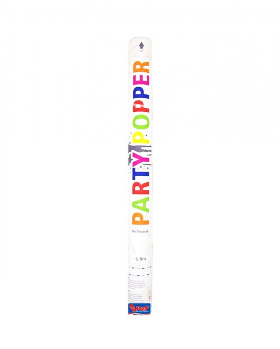 Bild von Weißer Konfetti Party Popper