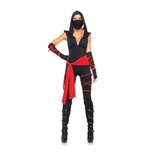 Bild von Sexy Ninja Kostüm für Damen Deluxe – Ein verführerisches Outfit für Halloween und Karneval