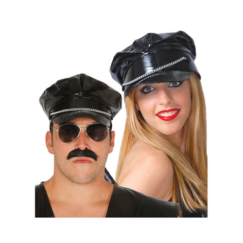 Bild von Schwarze Rocker Schirmmütze von Karneval Universe