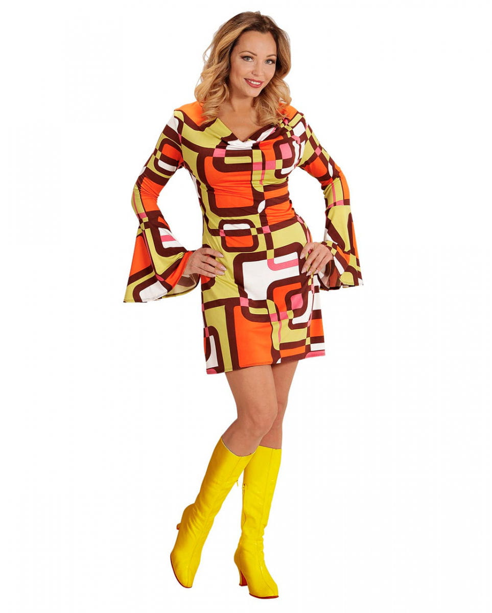 Bild von Groovy 70´s Kleid Tubes S