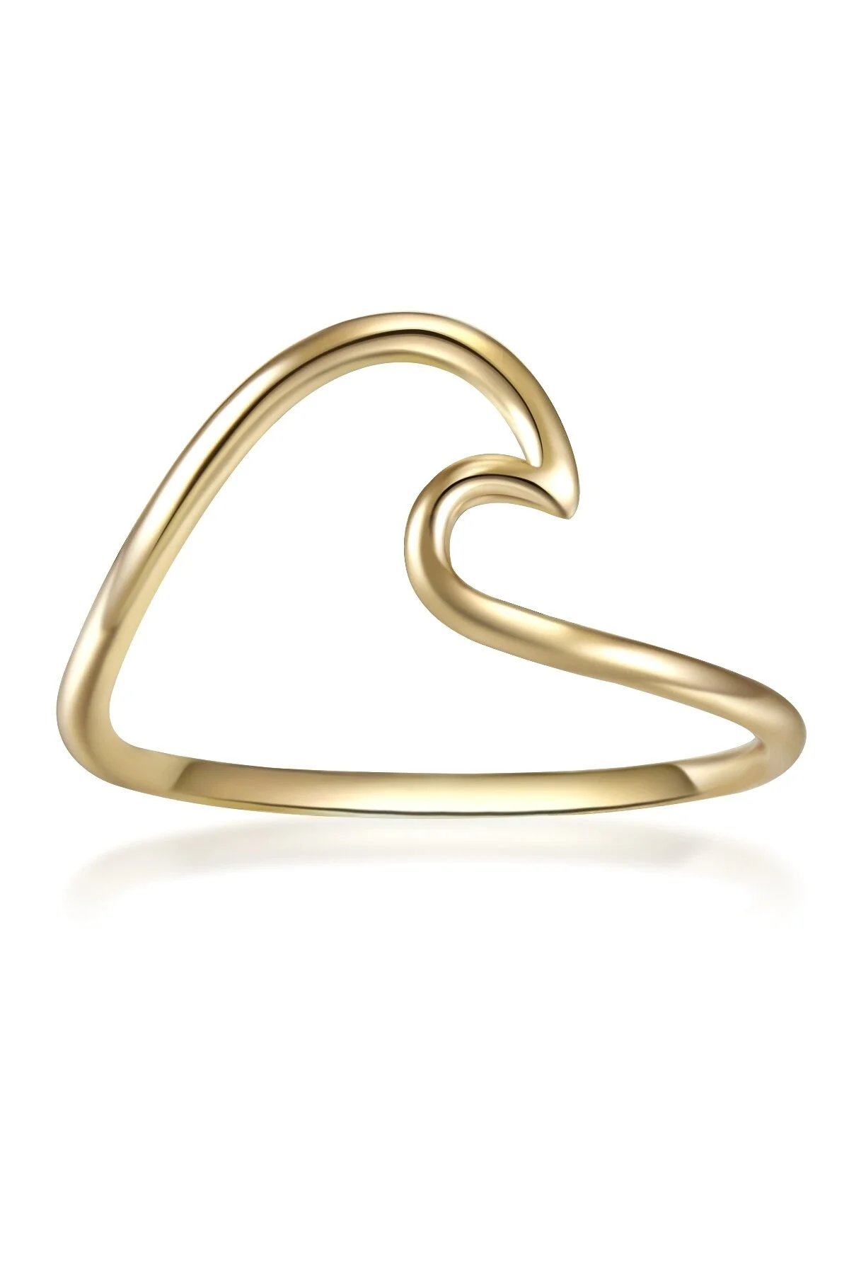 Bild von Glanzstücke München Silberring Ring Sterling Silber Gelbgold für Damen - 48