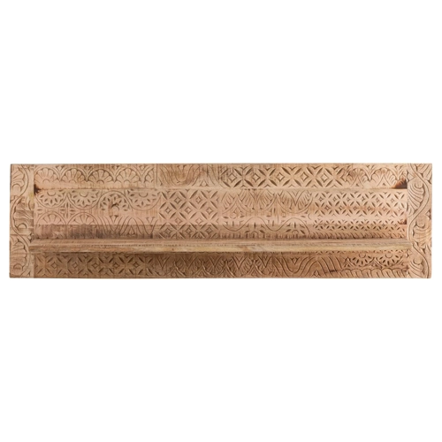 Bild von Woodkings Wandboard Mumbai I Wandregal 130cm aus Massivholz