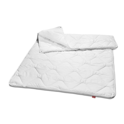 Bild von sleepling Babybettdecke und Kinderbettdecke, 80 x 80 cm, weiß