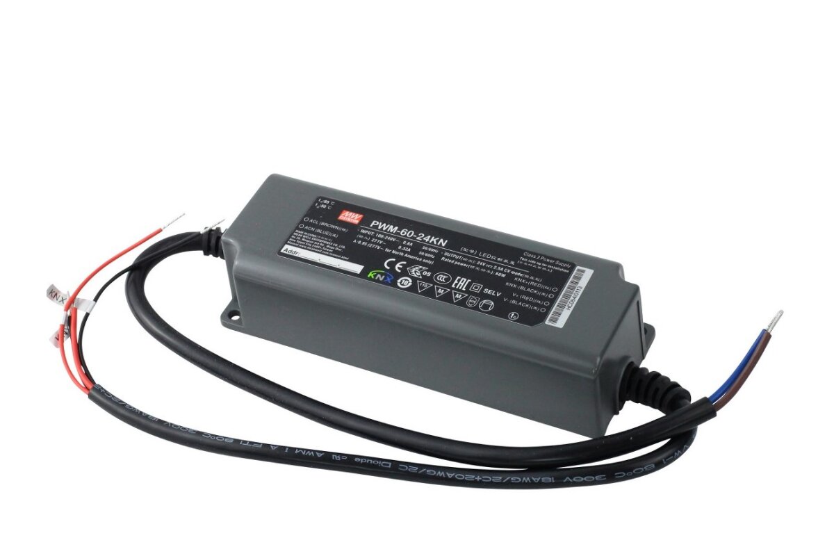 Bild von Netzteil Meanwell PWM-60-24KN 24V 60W KNX Möbeleinbau geprüft MM & F