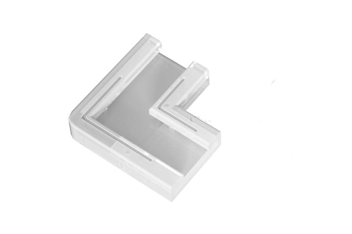 Bild von 90° Grad Ecke Slimverbinder für 8mm LED Streifen 2 POL