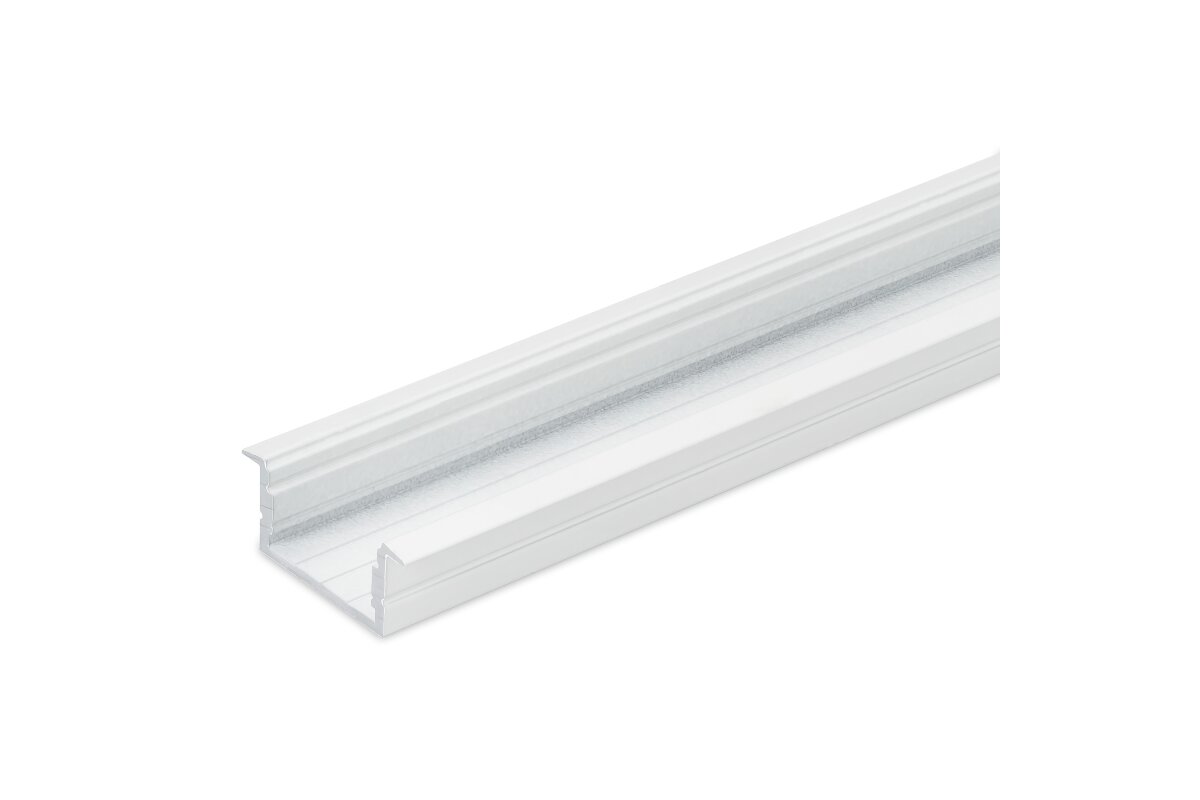 Bild von 3 Meter Alu Profil Einbau 20mm Serie Eco Plus weiß