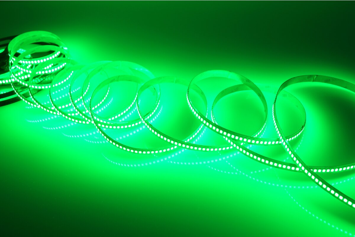 Bild von 5 Meter LED Streifen 24V Grün 20W & 240 LEDs/M IP20