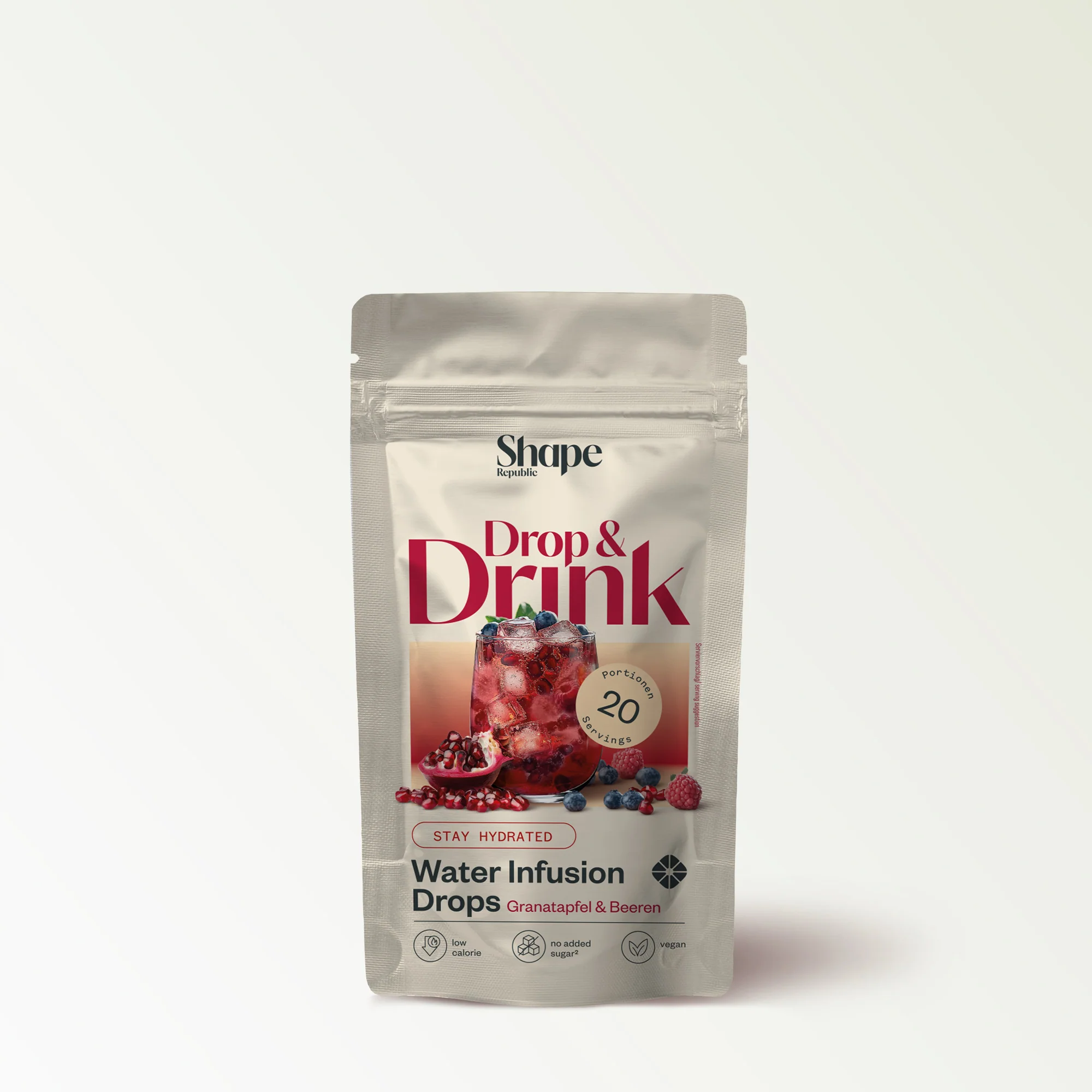 Bild von Water Infusion Drops 44g | Granatapfel & Beeren | Shape Republic