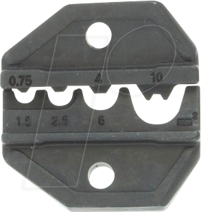 Bild von WE W9060805 - Crimpeinsatz 0,75-10,0 mm² für unisolierte Verbinder