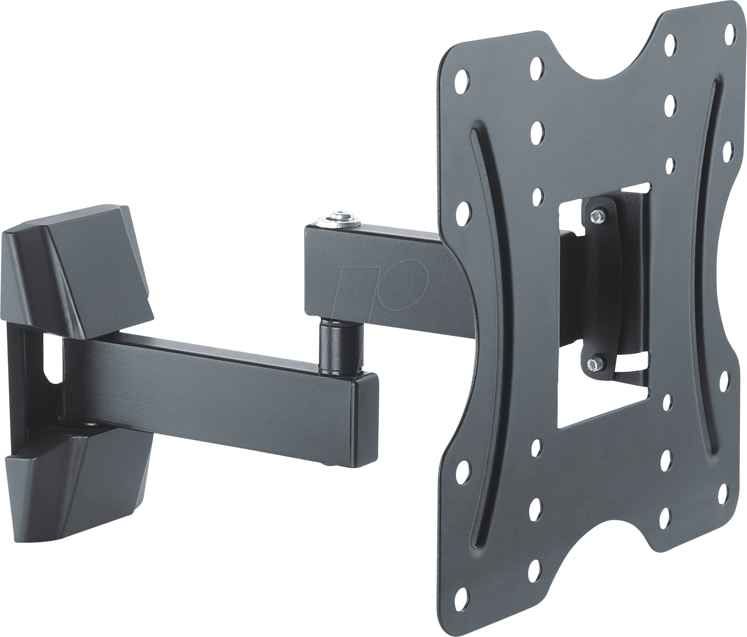 Bild von PureMounts FM11-200 Wandhalterung für TV Geräte mit 58-107cm (23-42"), VESA: 200x200, neigbar: 3°/-10°, schwenkbar: +/-90°, Wandabstand: 56-300mm, Traglast max: 30kg, schwarz
