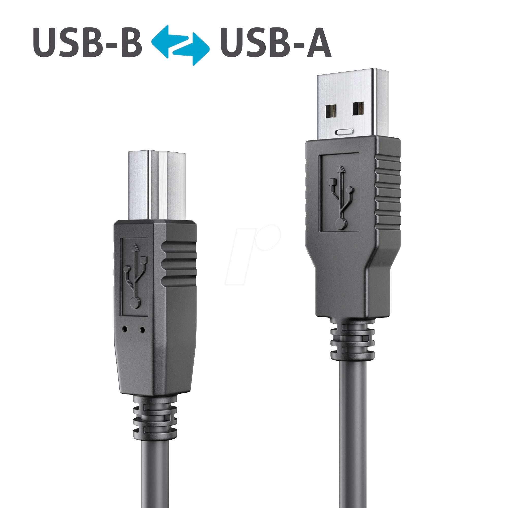 Bild von PURE DS3000-150 - Aktives USB 3.0-Kabel, A-Stecker > B-Stecker, 15 m