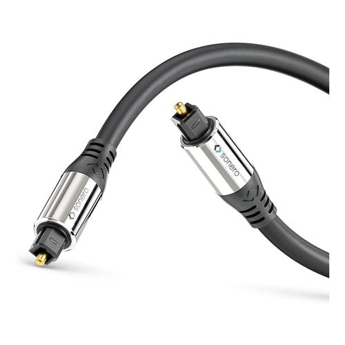 Bild von SONERO Lichtleiter-Kabel, 1,5 m, schwarz