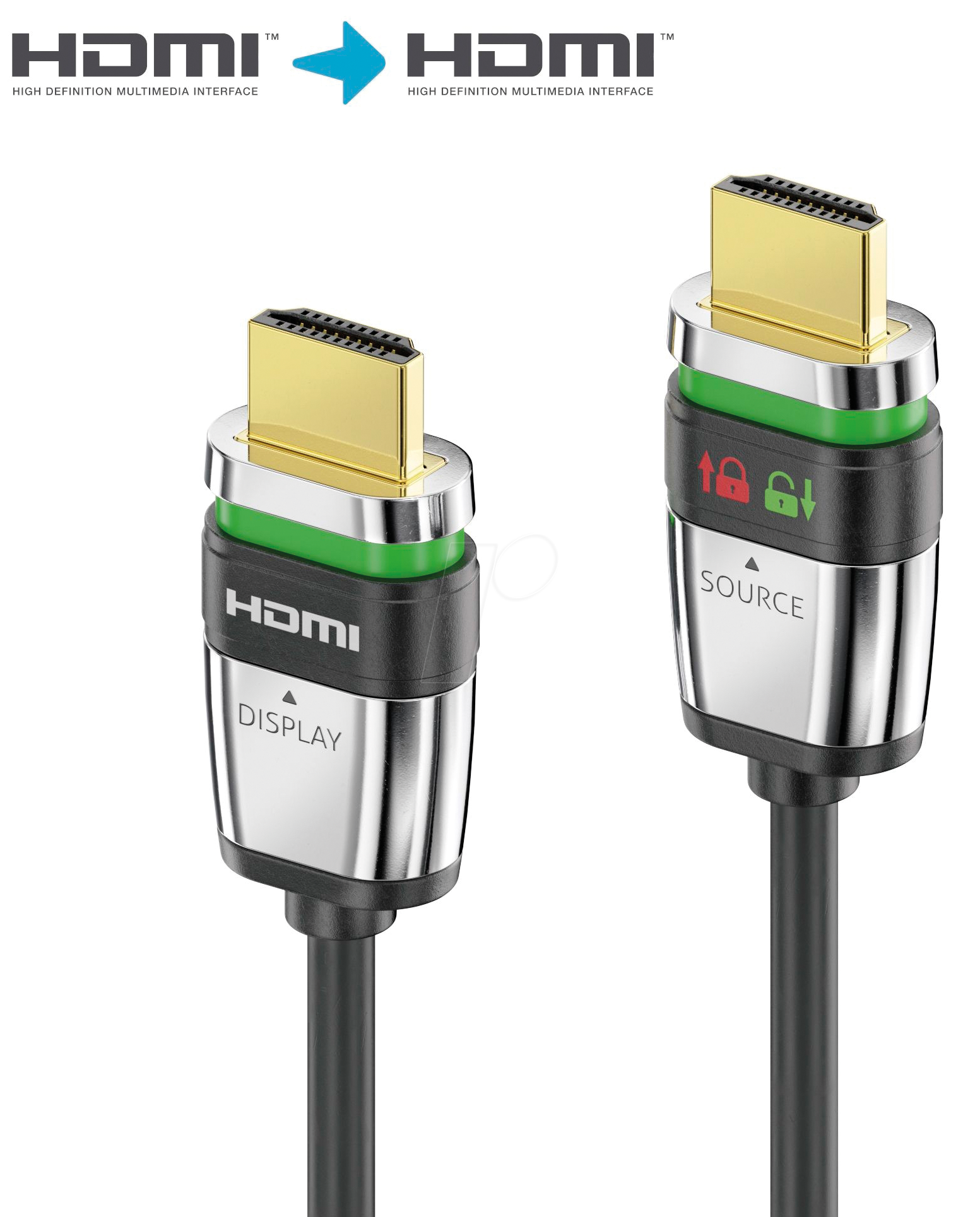 Bild von PURE FX-I355-050 - High Speed HDMI Kabel, 50,00 m, 4K@60Hz, ULS, aktiv