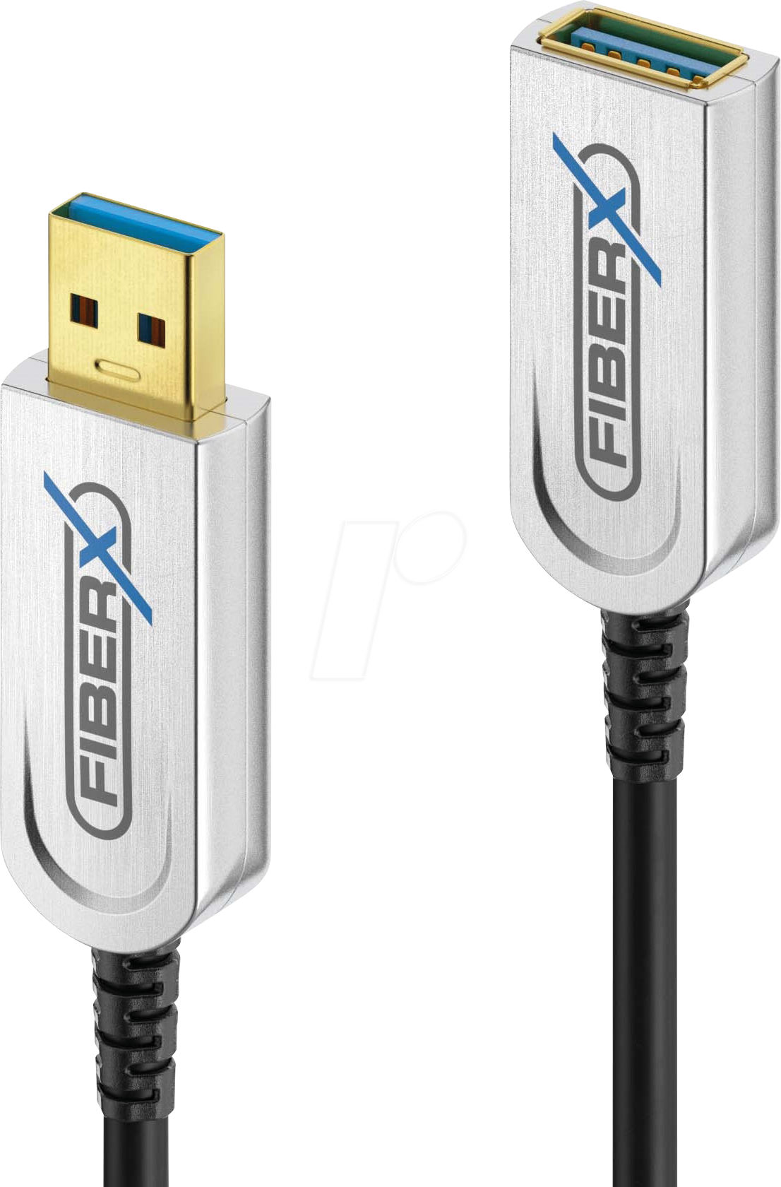 Bild von Purelink FiberX Series - USB 3.1 Glasfaser Verlängerungskabel - 15m (15 m, USB 3.2 Gen 1), USB Kabel