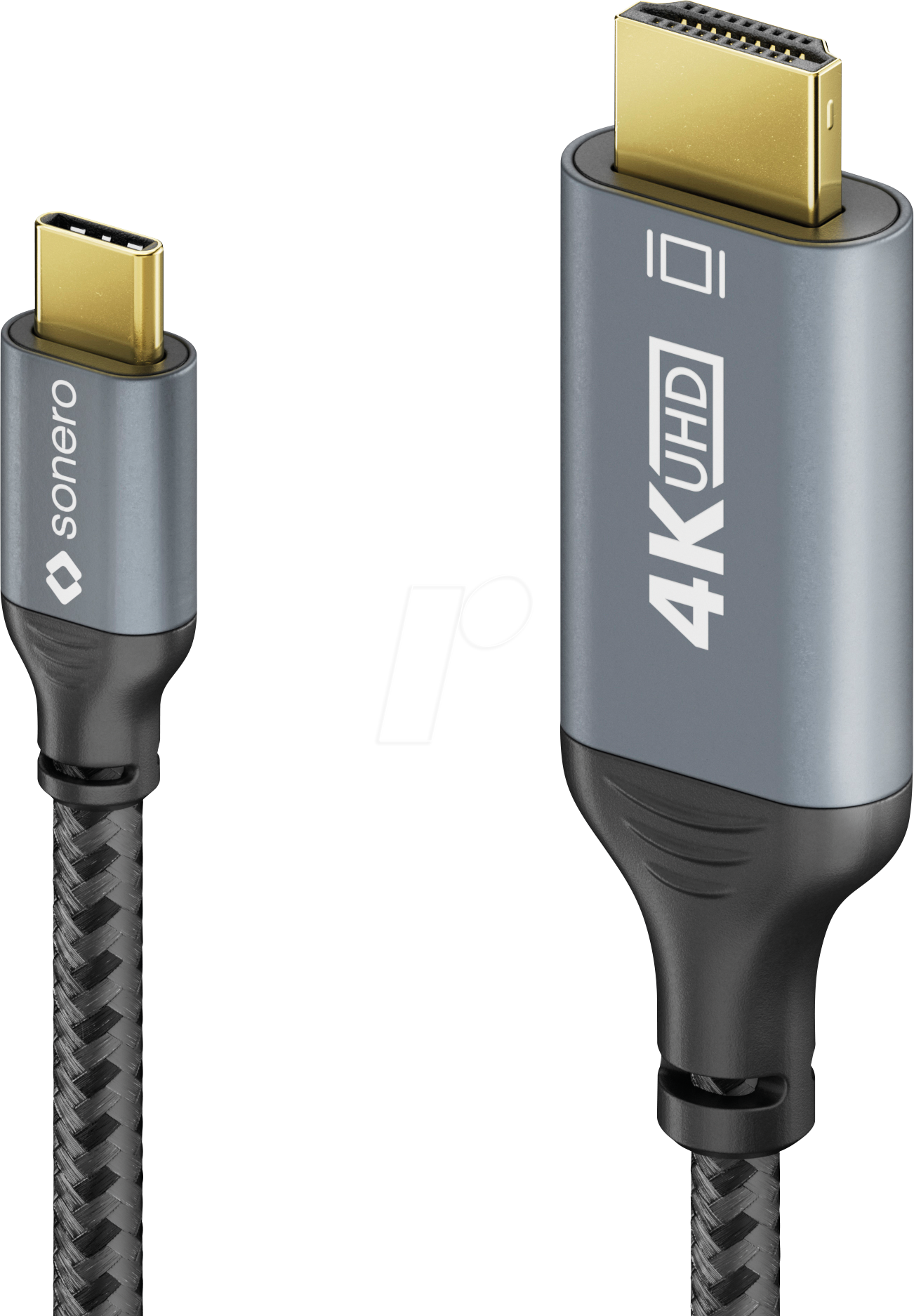 Bild von Sonero SON SPC-V100-010 - Adapterkabel USB Type-C> HDMI 4Ka60 Hz 1.0 m - Digital/Daten - Digital/Display/Video (SPC-V100-010)