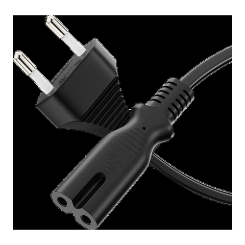 Bild von SON C7G-020B - Netzkabel - Euro Stecker - Buchse (C7) 2,0 m