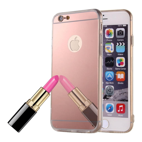 Bild von König Design Apple iPhone 6 / 6s Plus Handy Hülle Spiegel Soft Case Schutz Cover Rose Gold