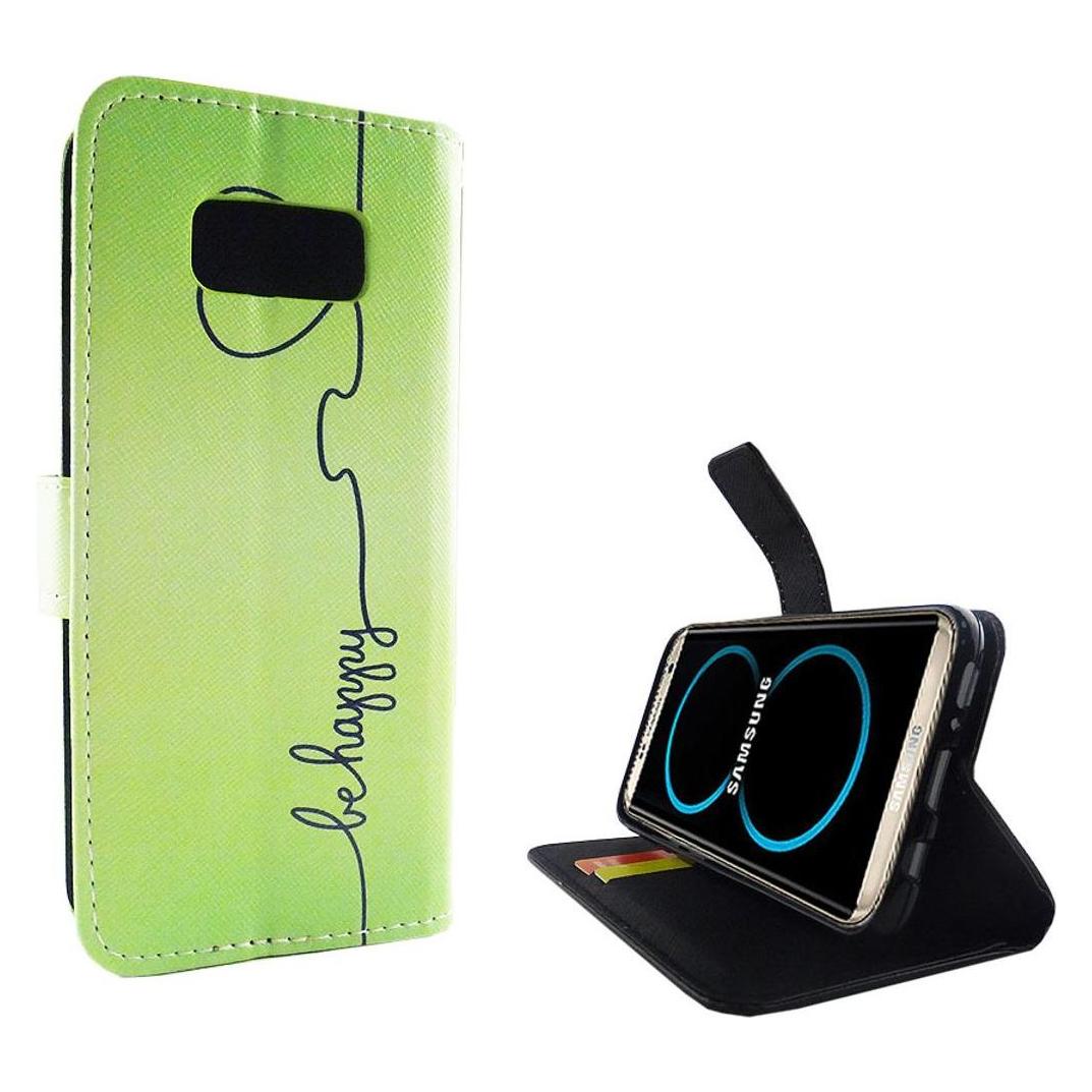 Bild von König Design Schutz Handy Hülle für Samsung Galaxy S8 Case Cover Tasche Wallet Etui Bumper (Samsung Galaxy S8+), Smartphone Hülle, Grün