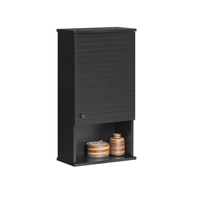 Bild von SoBuy Hängeschrank BZR25 mit einer Tür und einem Fach Wandschrank Küchenschrank Medizinschrank