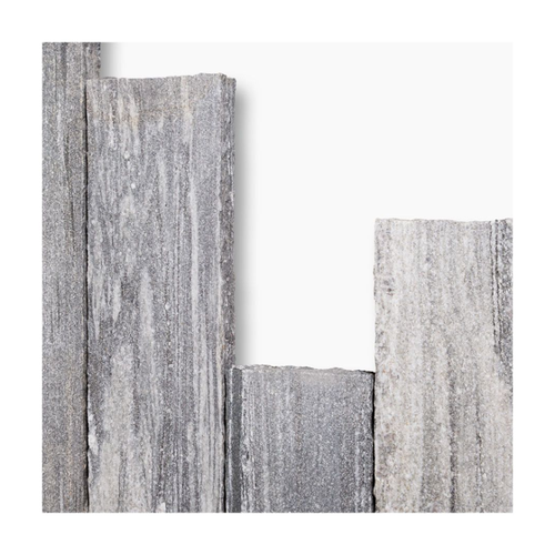 Bild von Seltra Natursteine Palisaden BIASCA LINEA Gneis silbergrau-liniert