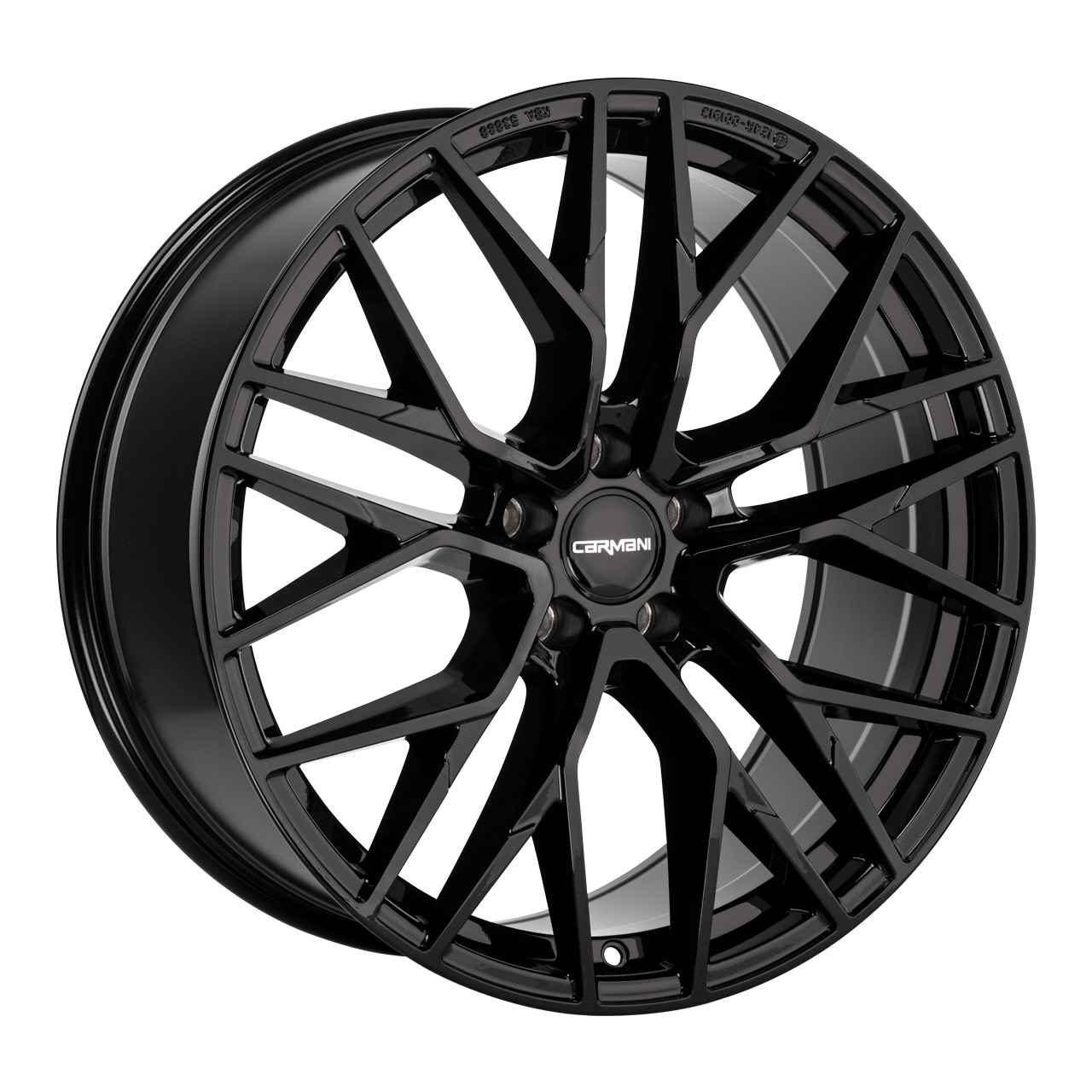 Bild von CARMANI CA 20 LUDWIG black matt 7.5Jx17 5x112 ET45