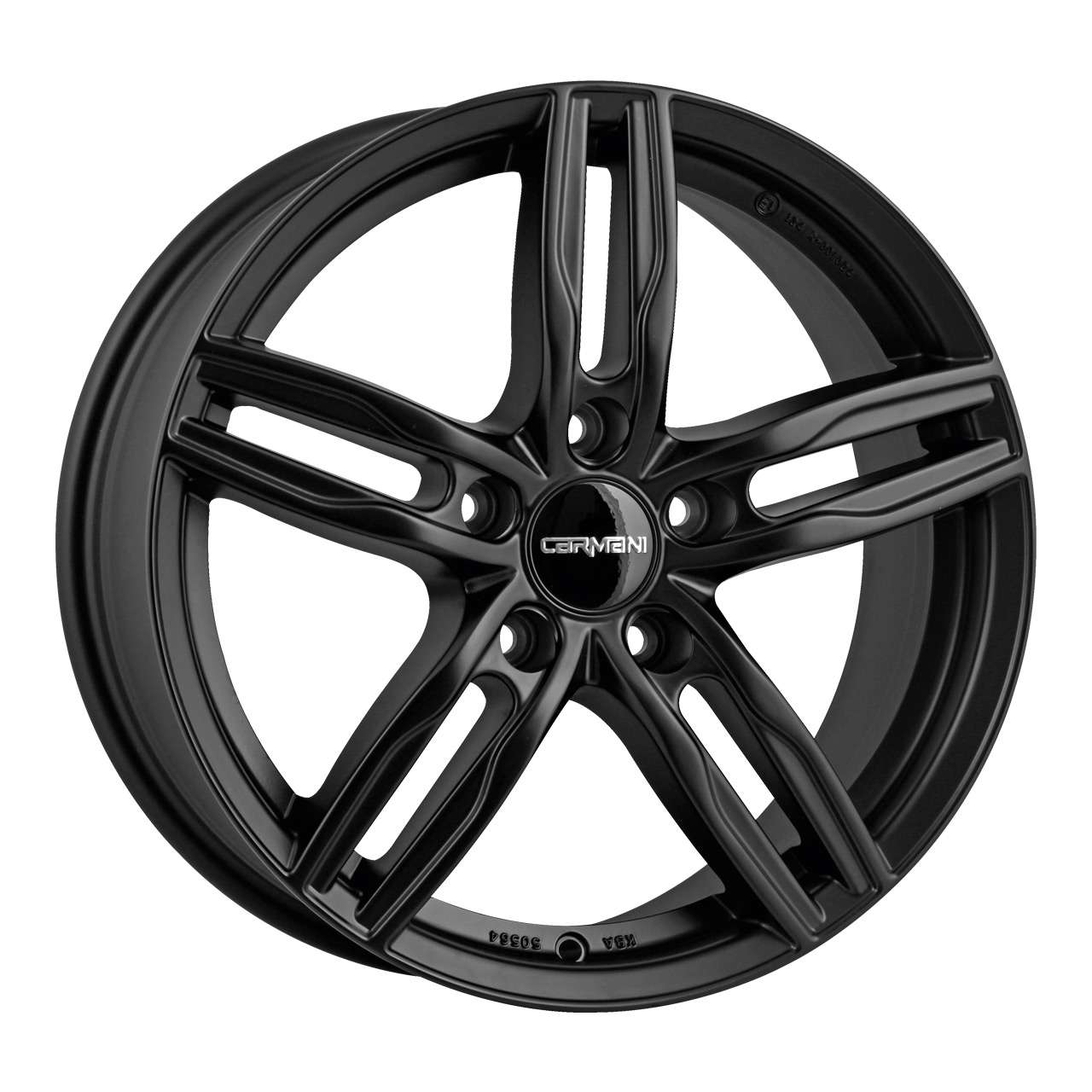 Bild von CARMANI CA 14 PAUL black matt 6.5Jx16 5x112 ET42