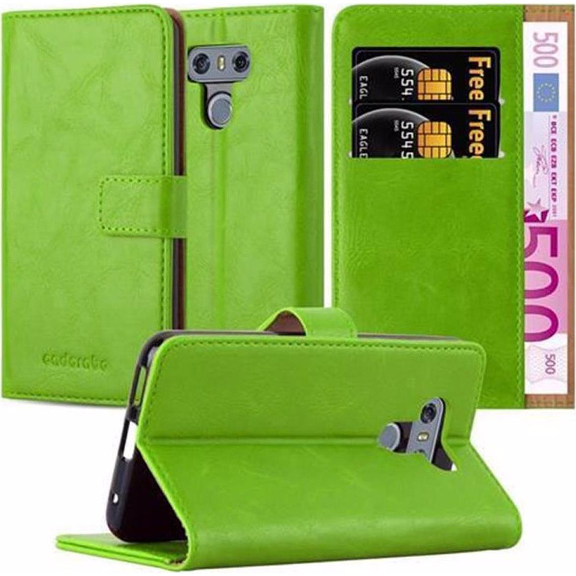 Bild von Cadorabo Book Luxury Cover (LG G6), Smartphone Hülle, Grün