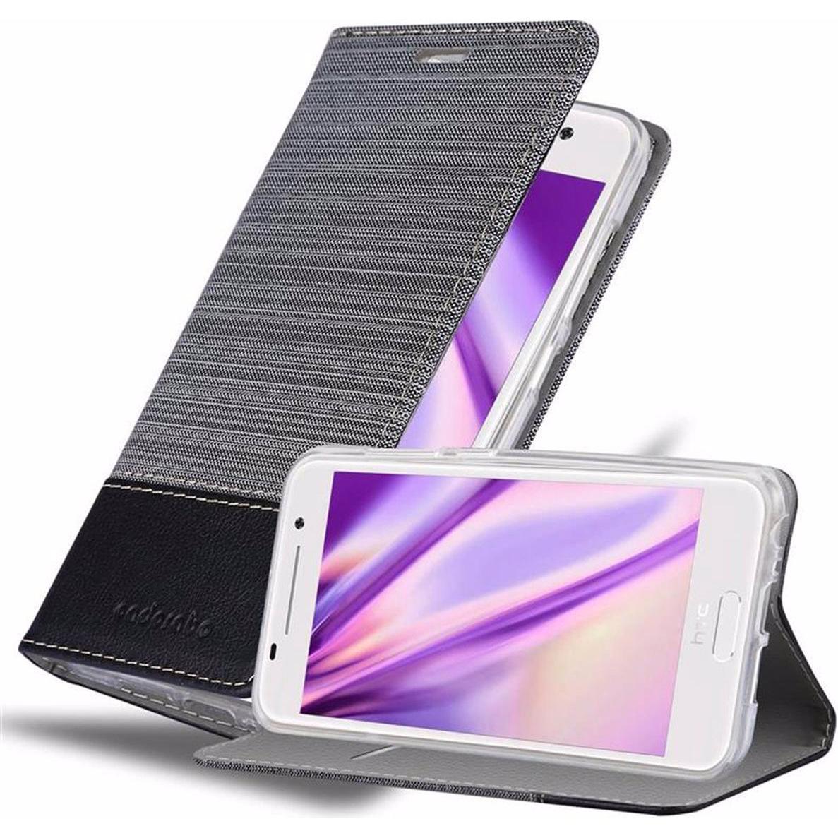 Bild von Cadorabo Book Jeans Optik Cover (HTC One A9), Smartphone Hülle, Grau