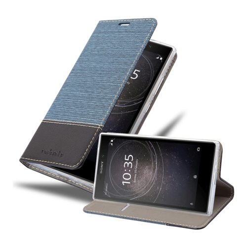 Bild von Cadorabo Book Jeans Optik Hülle für Sony Xperia L2 im Test