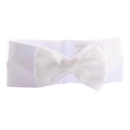 Bild von La Bortini Stirnband für Babys und Kinder – Charmantes Accessoire in Weiß