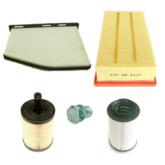 Bild von Inspektionspaket Audi A3 Seat Leon Skoda Octavia VW Caddy uvm.