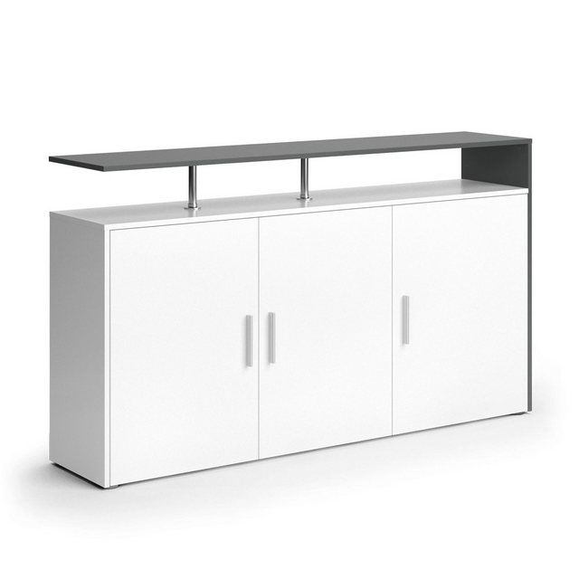 Bild von VICCO Sideboard AMATO Kommode Schrank Weiß Anrichte Fernsehschrank TV